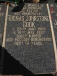 COOK Thomas Johnstone 1909-1987