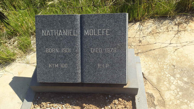 MOLEFE Nathaniel 1901-1978