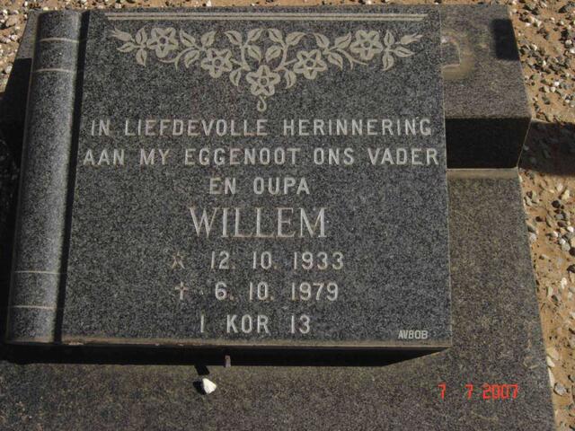 ? Willem 1933-1979