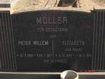 MOLLER Pieter Willem 1905-1977 & Elizabeth PRUIS 1889-1970
