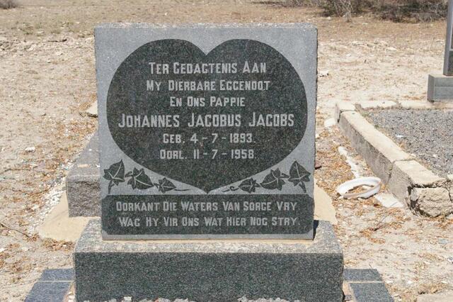 JACOBS Johannes Jacobus 1893-1958
