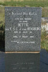 SCHALKWYK E.S.C., van nee J. VAN RENSBURG 1911-1989