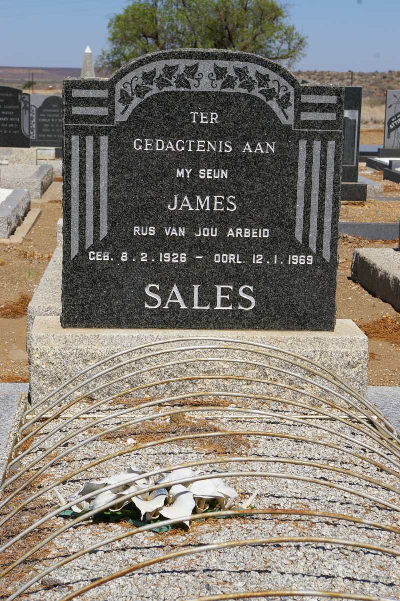 SALES James 1926-1969