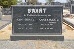 SWART John Henry 1906-1979 & Constance L. EDEN 1910-1093