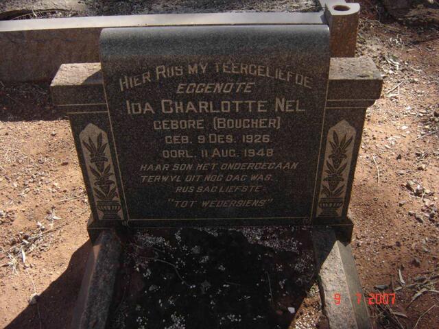 NEL Ida Charlotte nee BOUCHER 1926-1948