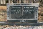LUBBE Henry James 1928-1982 & Maria Elizabeth 1928-1997