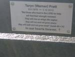 PRATT Taryn nee WARNER 1978-2012