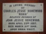 HOMEWOOD Charles Jesse 1887-1948