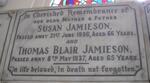 JAMIESON Thomas Blair -1937 & Susan -1936