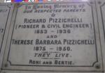 PIZZIGHELLI Richard 1853-1936 & Therese Barbara 1875-1950