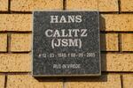 CALITZ J.S.M. 1948-2005