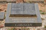 GIBSON George Frank Clifford 1896-1961 & Josephine 1904-1997