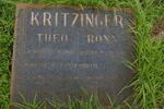 KRITZINGER Theo 1907-1978 & Roxy 1906-