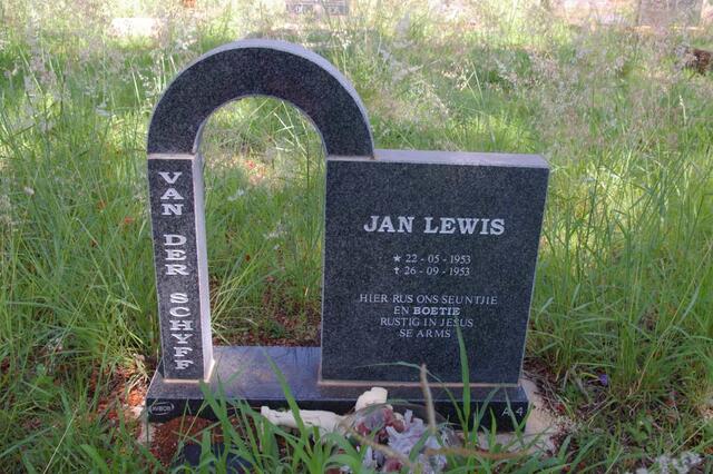 SCHYFF Jan Lewis, van der 1953-1953