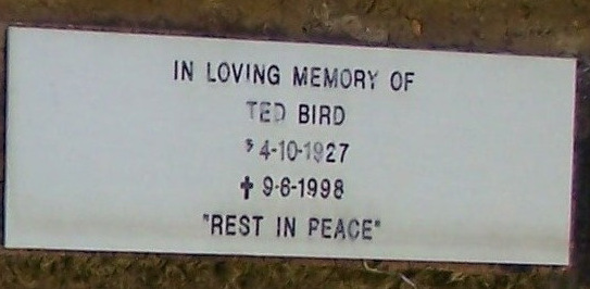 BIRD Ted 1927-1998