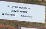 KRUGER Mervyn 1973-2010