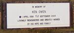 OWEN Ken 1916-2005