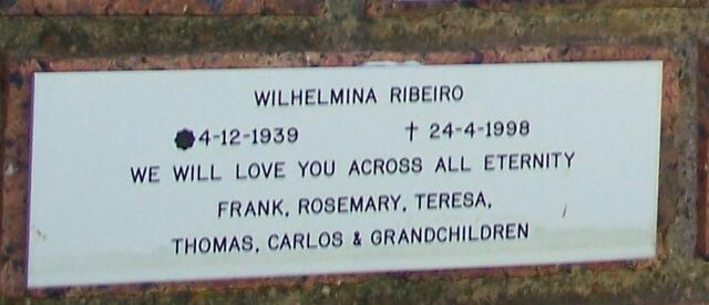 RIBEIRO Wilhelmina 1939-1998