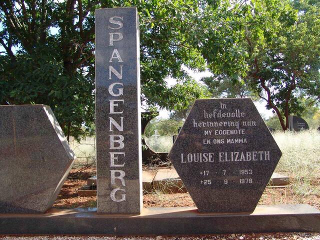 SPANGENBERG Louise Elizabeth 1953-1978