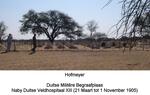 Namibia, HARDAP region, Stampriet, Hofmeyr, German Military cemetery
