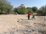 Namibia, HARDAP region, Stampriet, Hofmeyr, farm cemetery