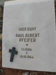 PFEIFER Paul Albert 1884-1944