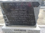 HARMSE Jacob Daniel 1859-1950 & Sophia Chatrina SWANEPOEL  1866-1947