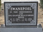 SWANEPOEL Deon 1963-1982
