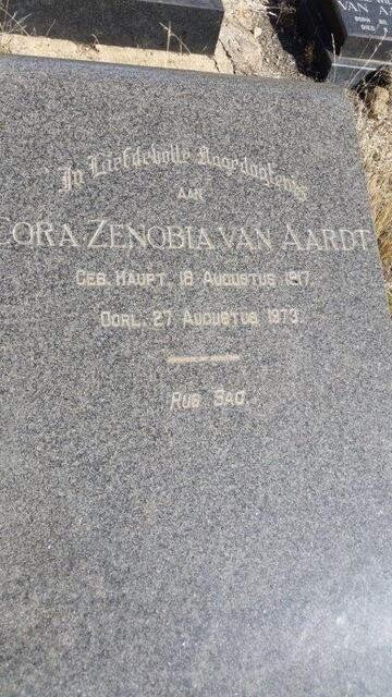 AARDT Cora Zenobia, van nee HAUPT 1917-1973