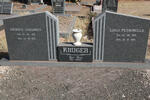 KRUGER Andries Johannes 1910-1995 & Lucia Petronella 1910-1992