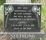 NEETHLING Marthinus Laurentius 1910-1980