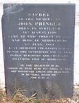 PRINGLE John 1798-1862