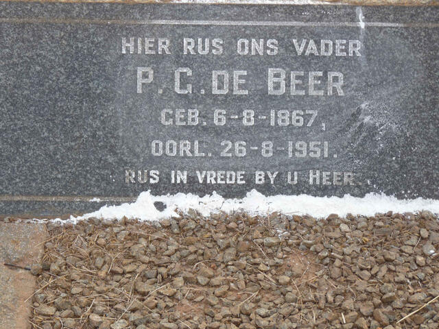 BEER P.G., de 1867-1951