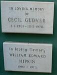 GLOVER Cecil 1901-1970 :: HIPKIN William Edward 1902-1973