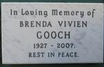 GOOCH Brenda Vivien 1927-2007