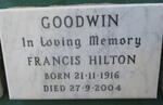 GOODWIN Francis Hilton 1916-2004
