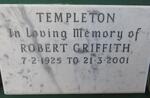 TEMPLETON Robert Griffith 1925-2001