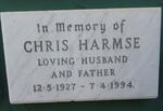 HARMSE Chris 1927-1994