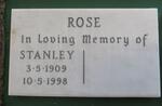 ROSE Stanley 1909-1998