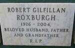 ROXBURGH Robert Gilfillan 1926-2004