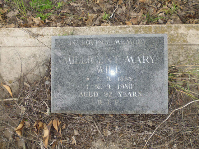WILL Millicent Mary 1888-1980