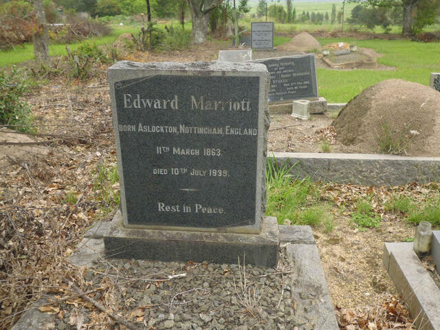 MARRIOTT Edward 1863-1939