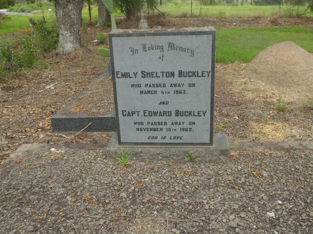 BUCKLEY Edward -1962 & Emily Shelton -1962