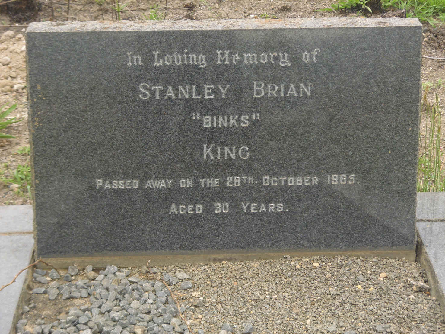KING Stanley Brian -1965