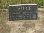 LAURIE James 1880-1931 & Edith Violet HOWES 1888-1969