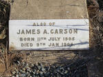 CARSON James A. 1905-1906