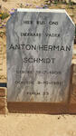 SCHMIDT Anton Herman 1909-1991
