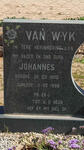 WYK Johannes, van 1902-1988