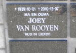 ROOYEN Joey, van 1939-2010