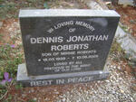 ROBERTS Dennis Jonathan 1938-2009